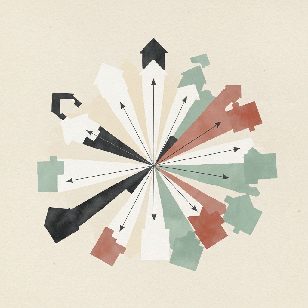 Kart over befolkningsvekst i Norge